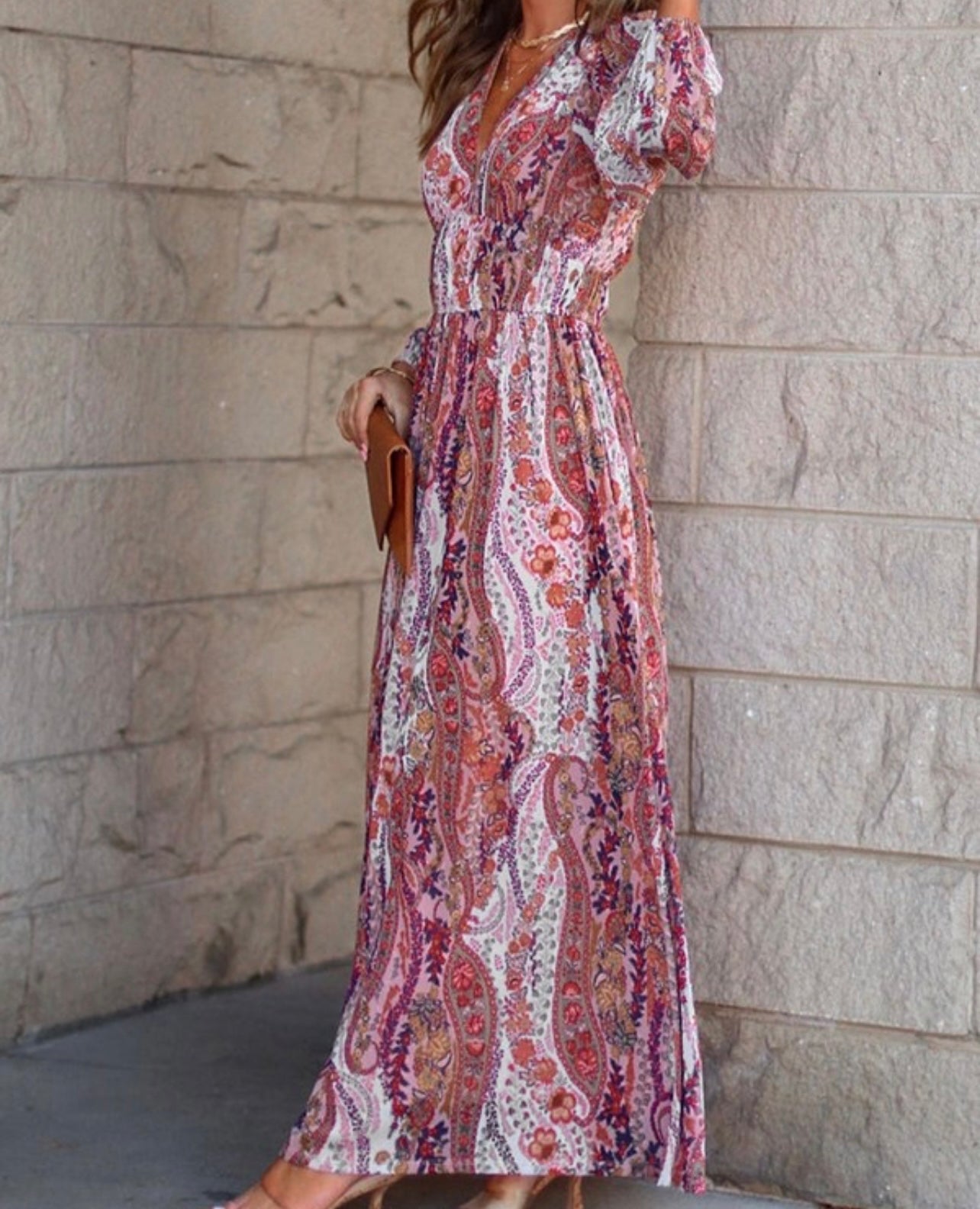 Paisley Maxi Dress