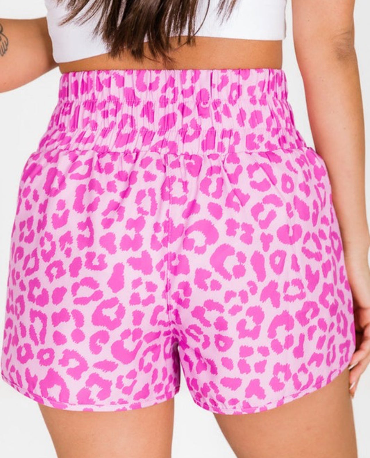 Pink Cheetah Shorts