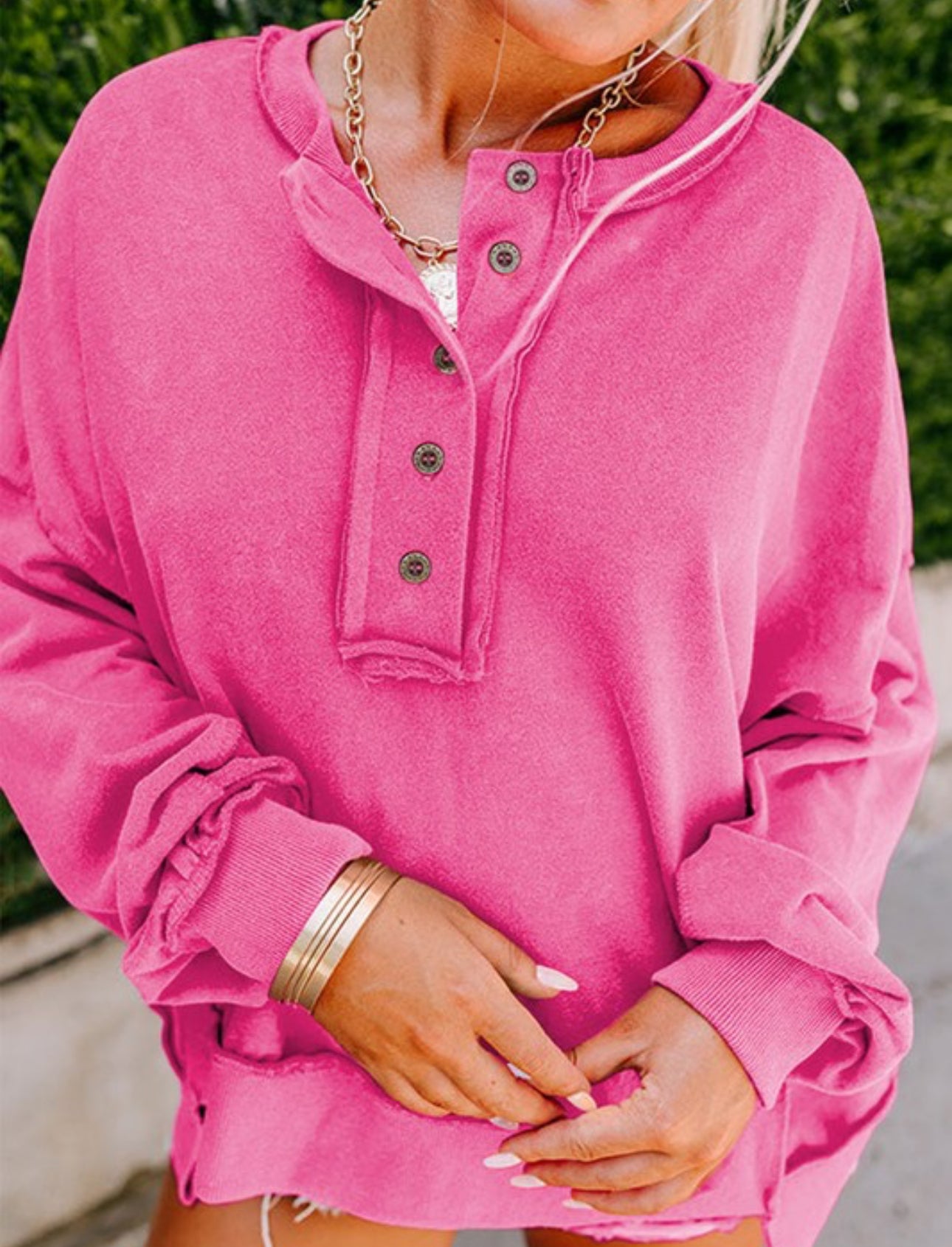 Hot Pink Sweatshirt