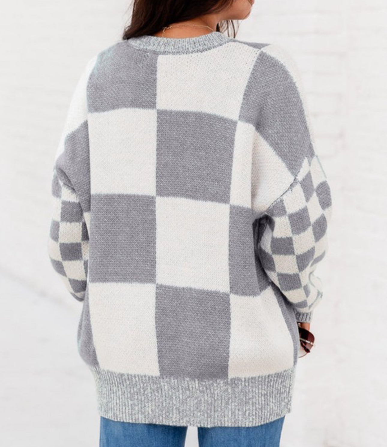 Checkered Sweater