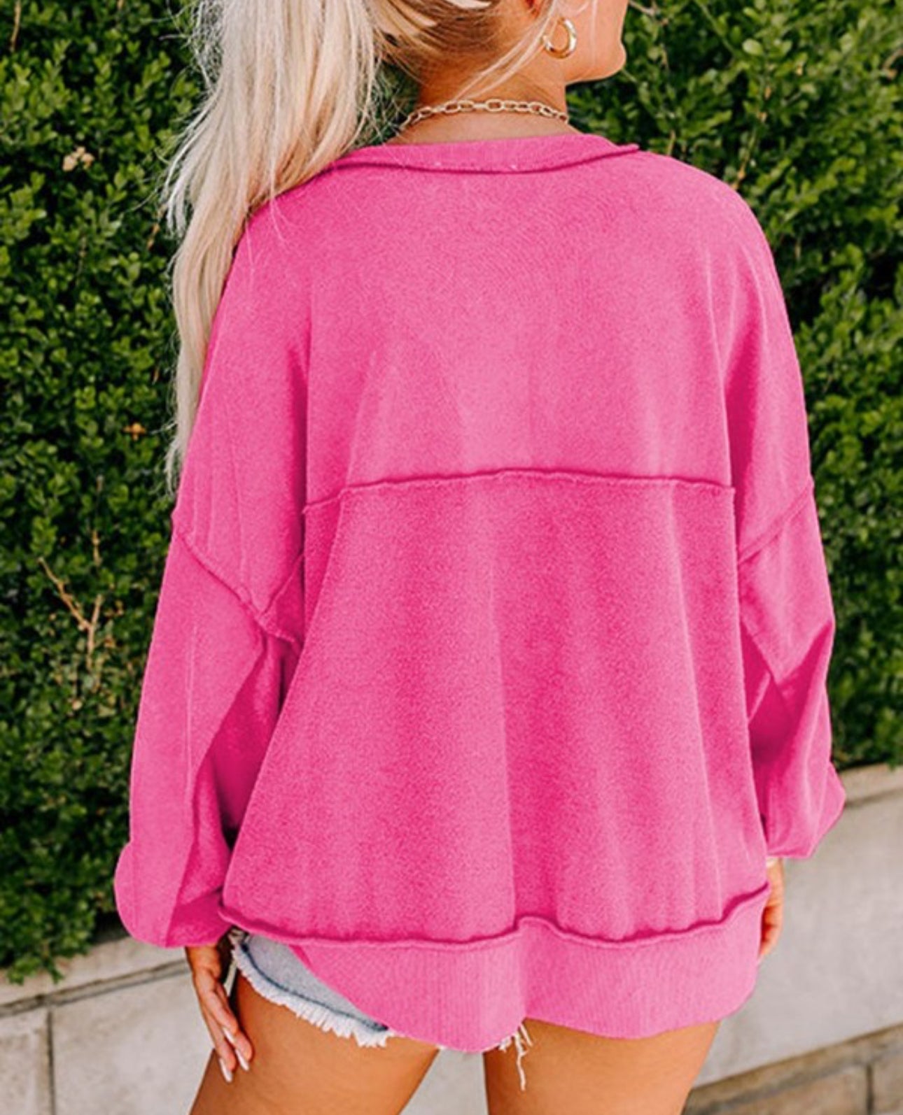 Hot Pink Sweatshirt