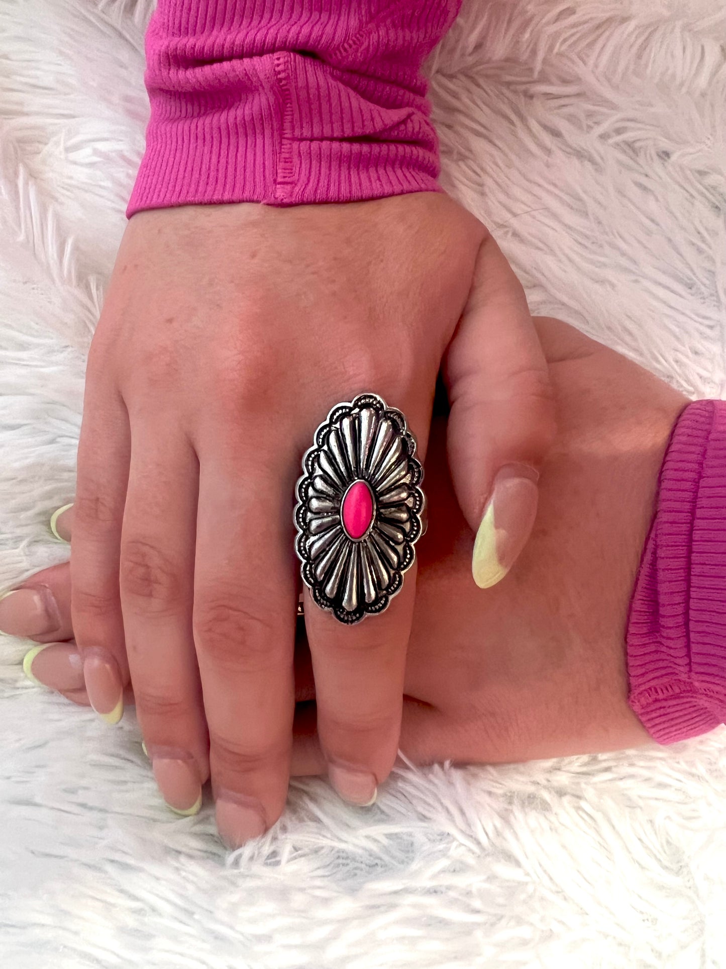 Gypsy Fuchsia Ring