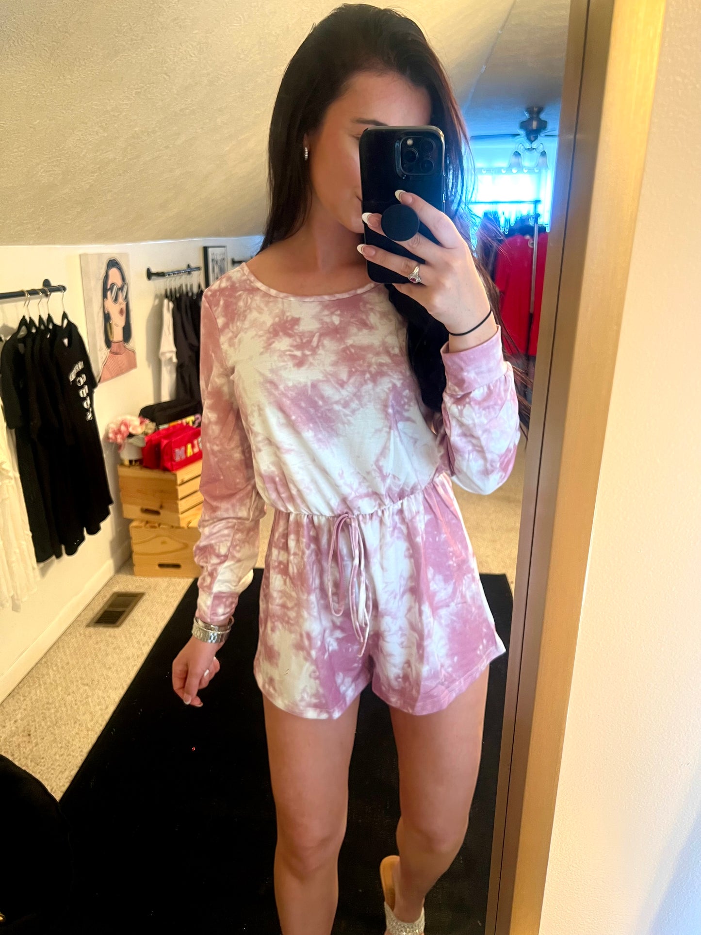 Happy In Pink Romper