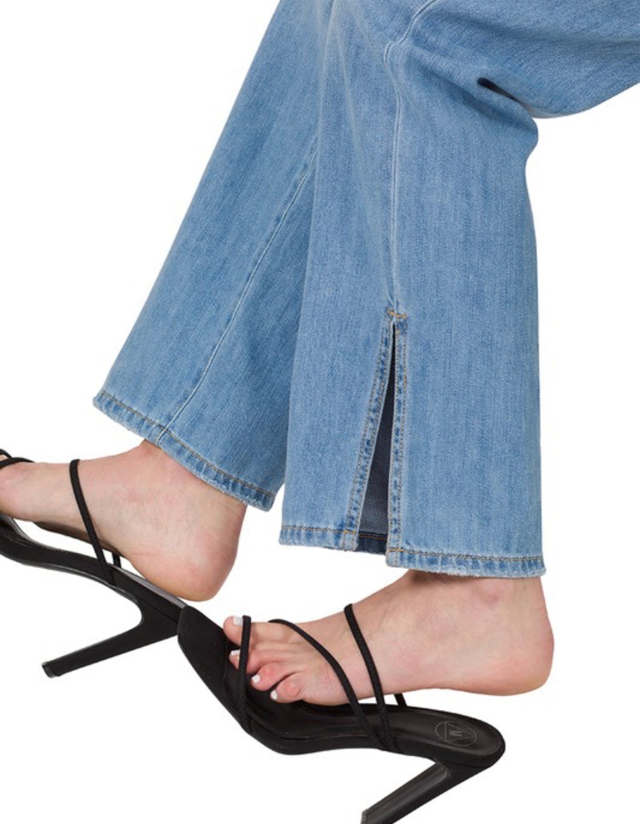 Side Slit Denim